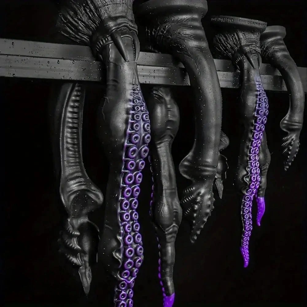 Purple tentacle monster dildo, photo 3