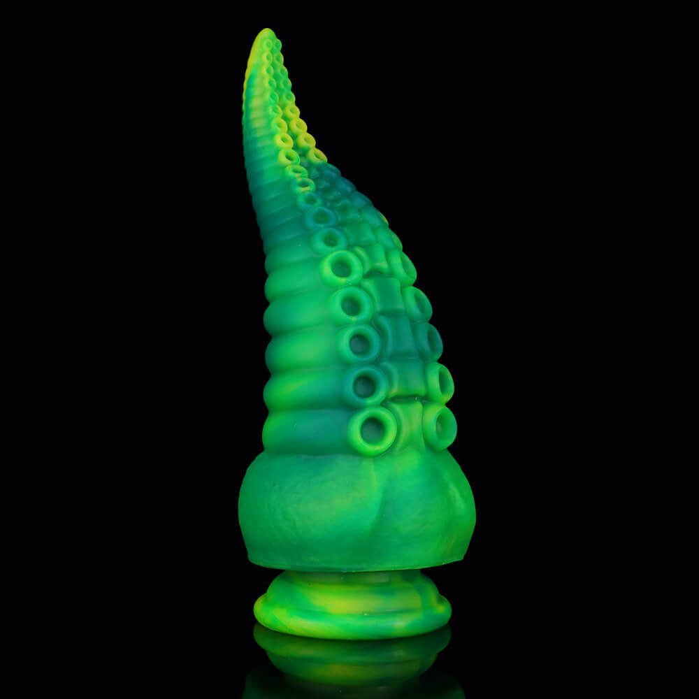 #1 multicolor tentacle liquid silicone anal plug