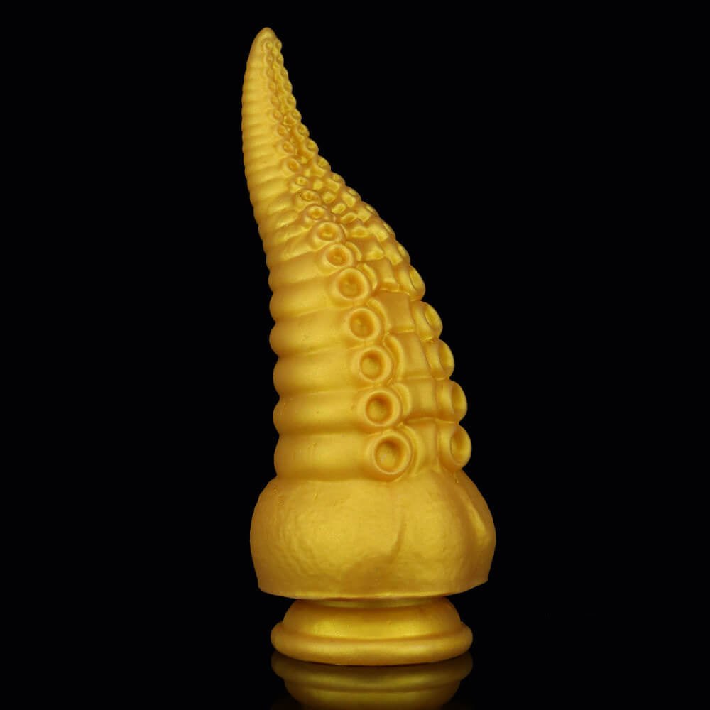 #6 multicolor tentacle liquid silicone anal plug
