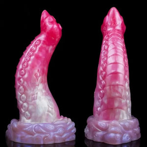 Pink and purple tentacle octopus fantasy dildo, photo 1