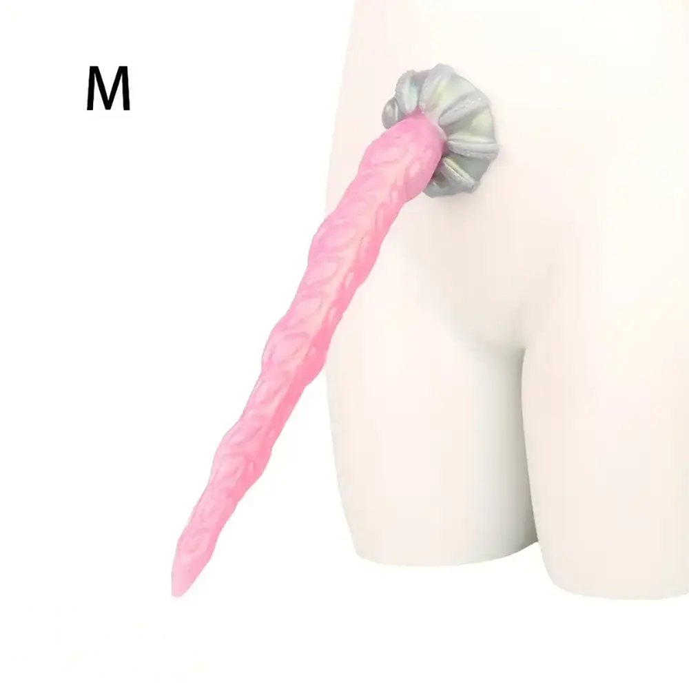 Pink silicone tentacle octopus fantasy dildo, photo 13