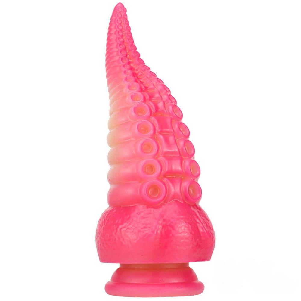 Ombre tentacle liquid silicone fantasy dildo, photo 10
