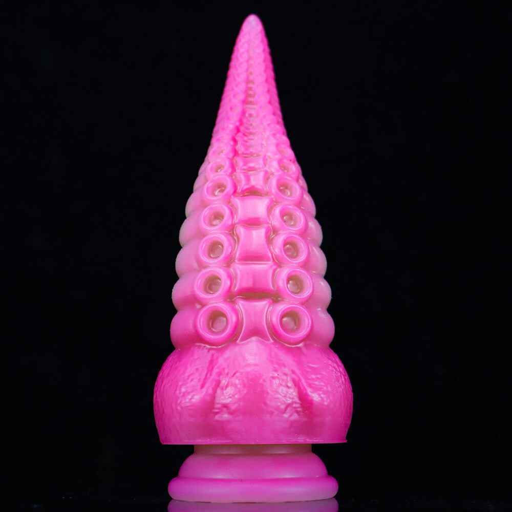Ombre tentacle liquid silicone fantasy dildo, photo 11