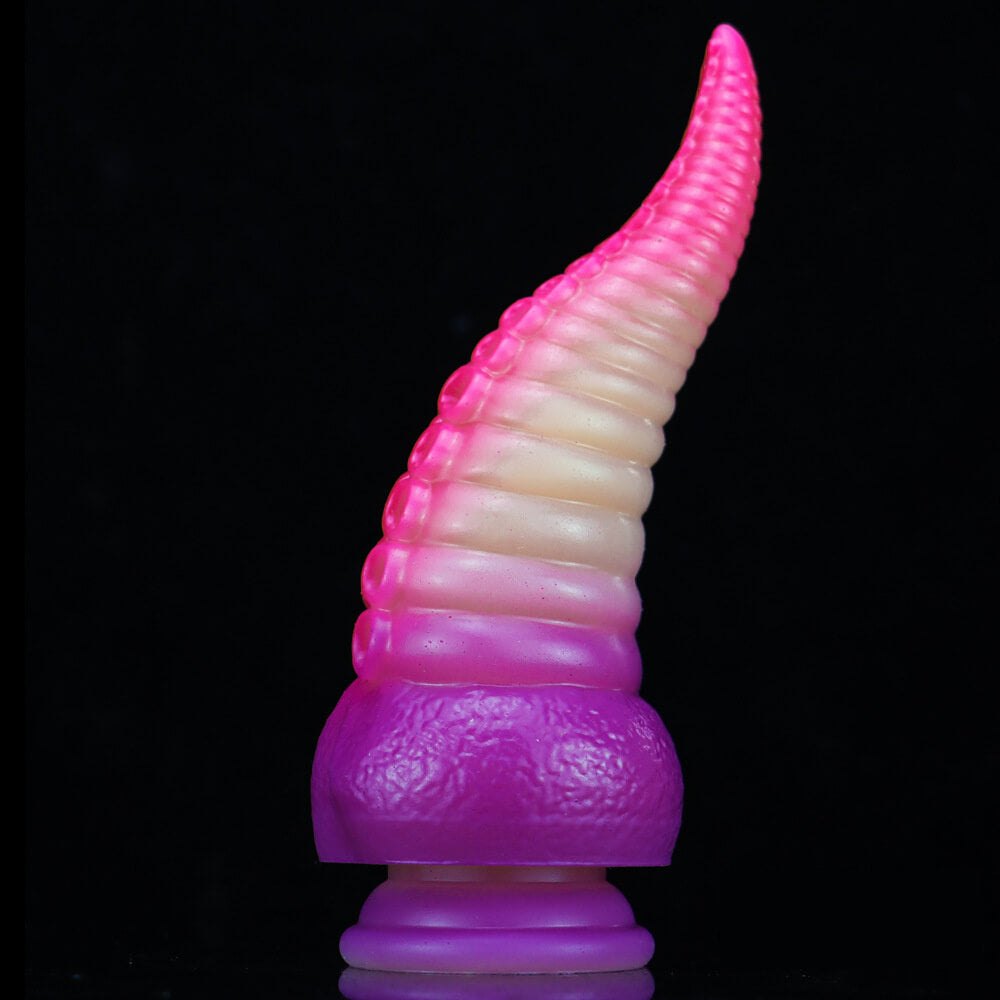 Ombre tentacle liquid silicone fantasy dildo, photo 12