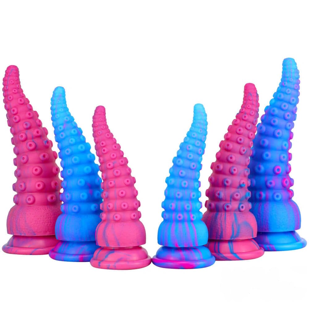 Tentacle textured butt plug, photo 1