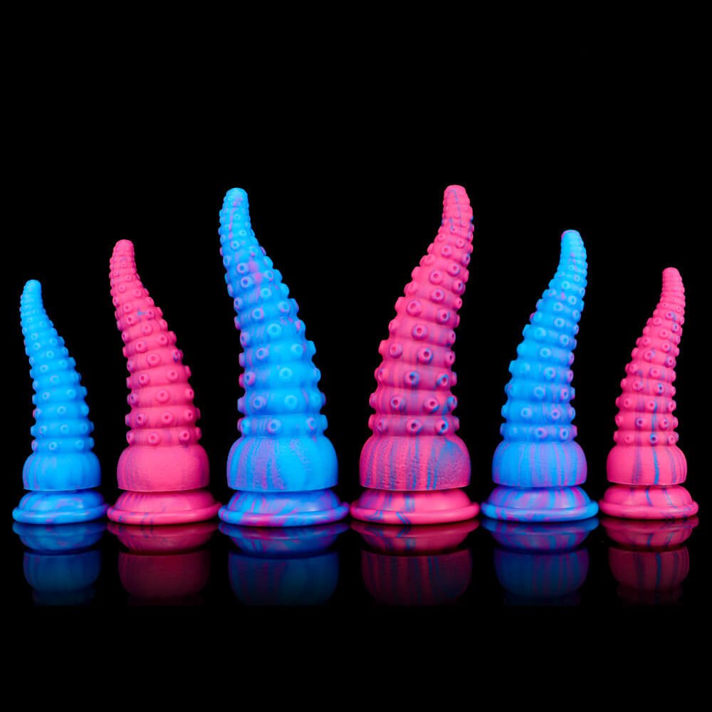 Tentacle textured butt plug, photo 6