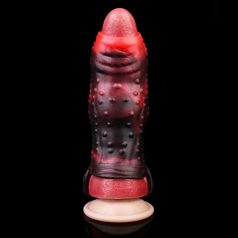 Tentacle textured silicone penis sleeve, photo 11
