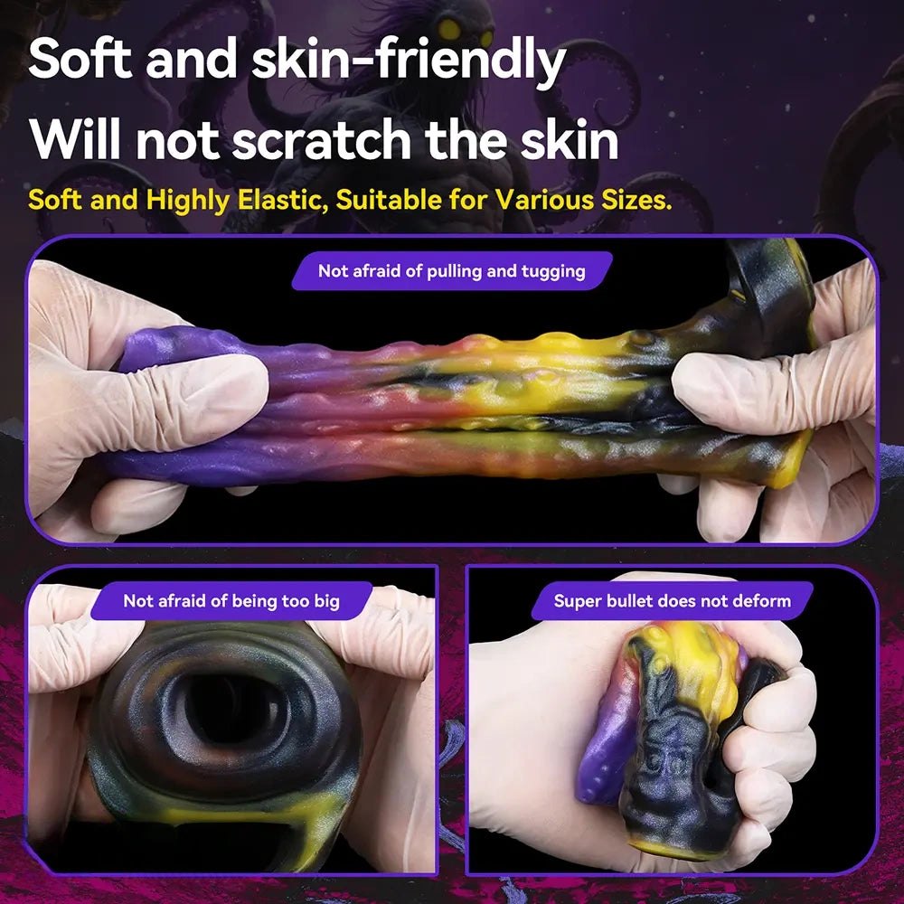 Colorful tentacle silicone sleeve, photo 10