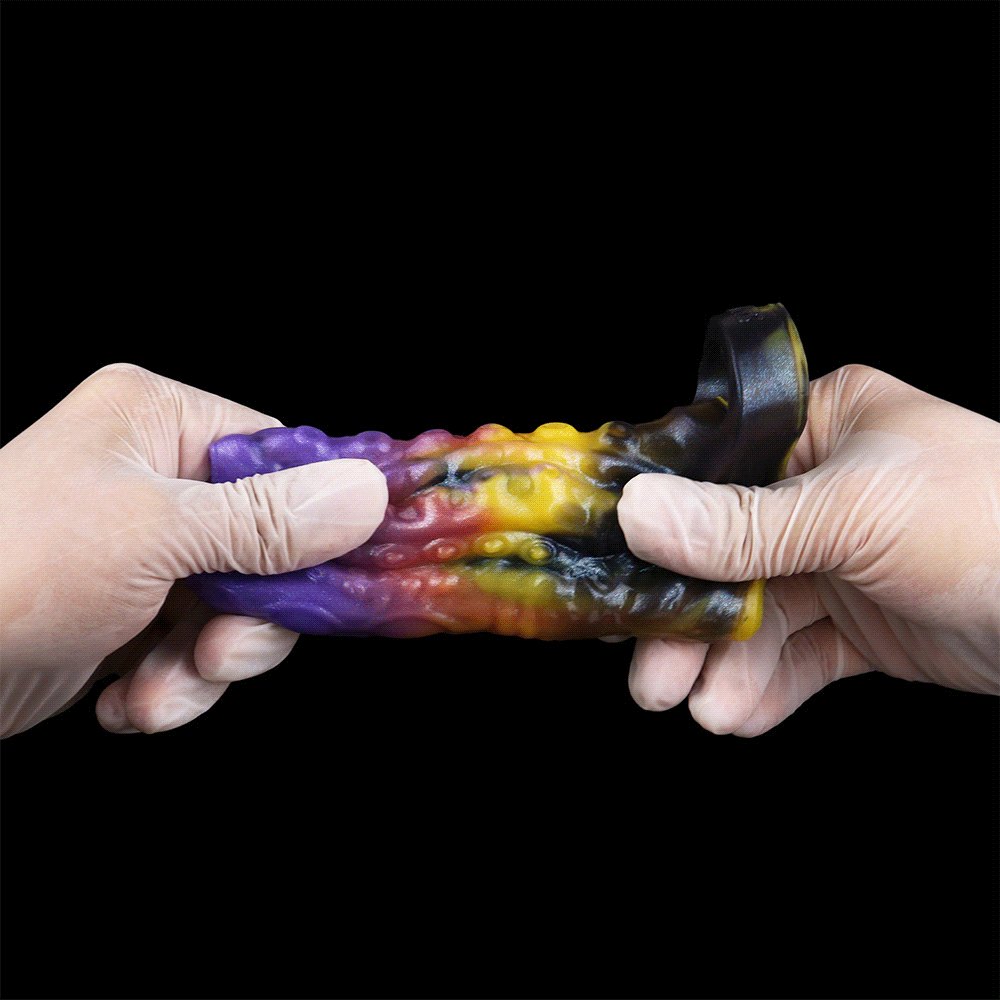 Colorful tentacle silicone sleeve, photo 6