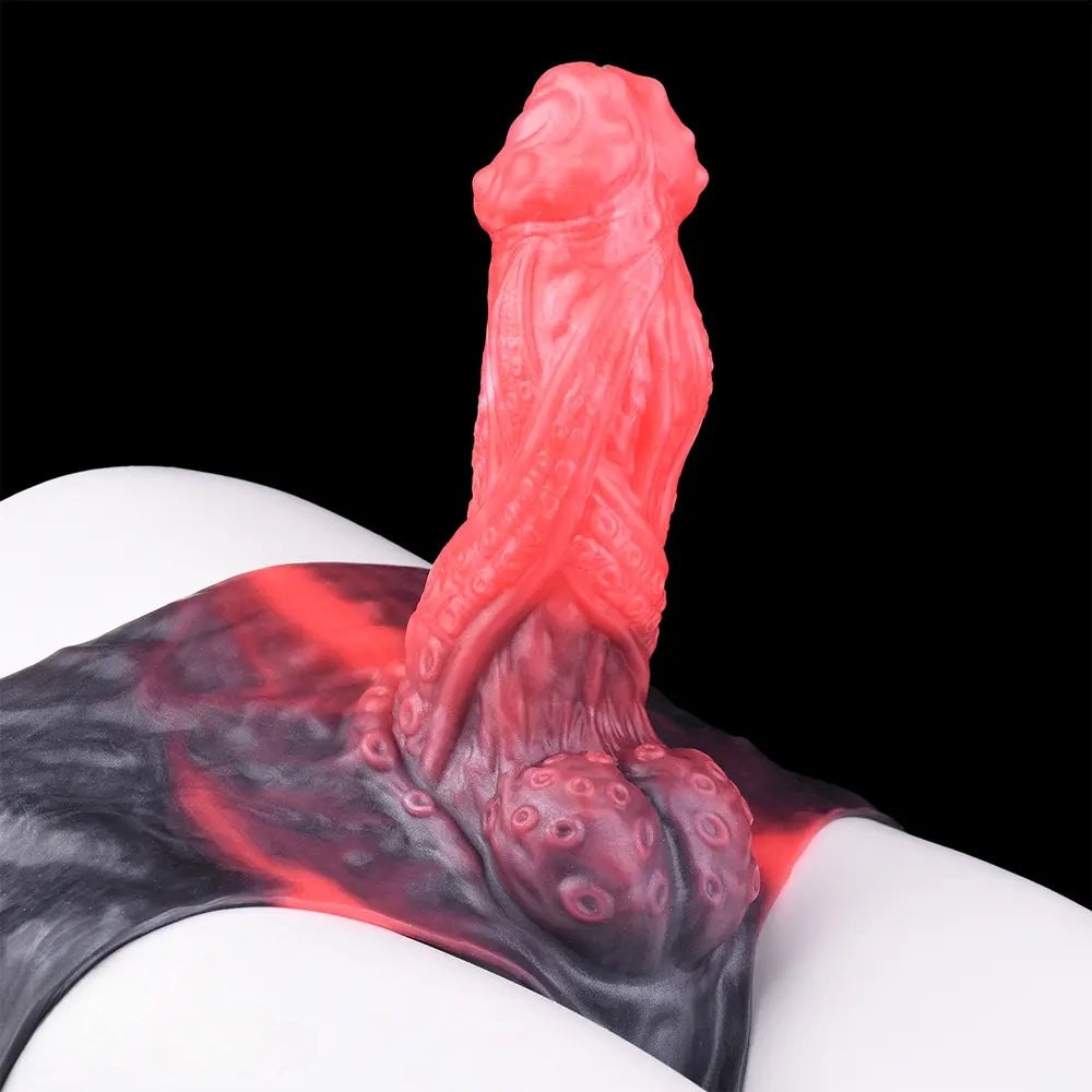 Tentacle strap-on fantasy dildo harness, photo 9