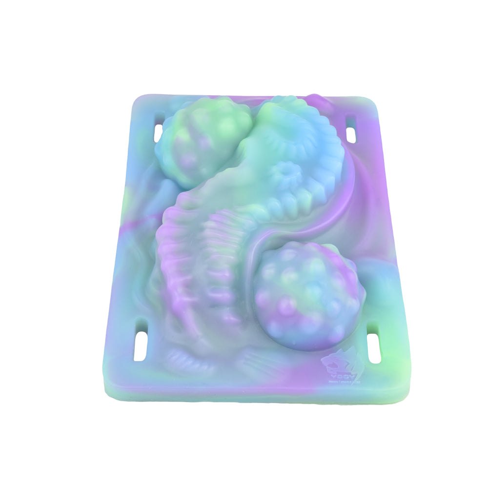 Pastel swirl tentacle suction-cup grinding cushion, photo 1
