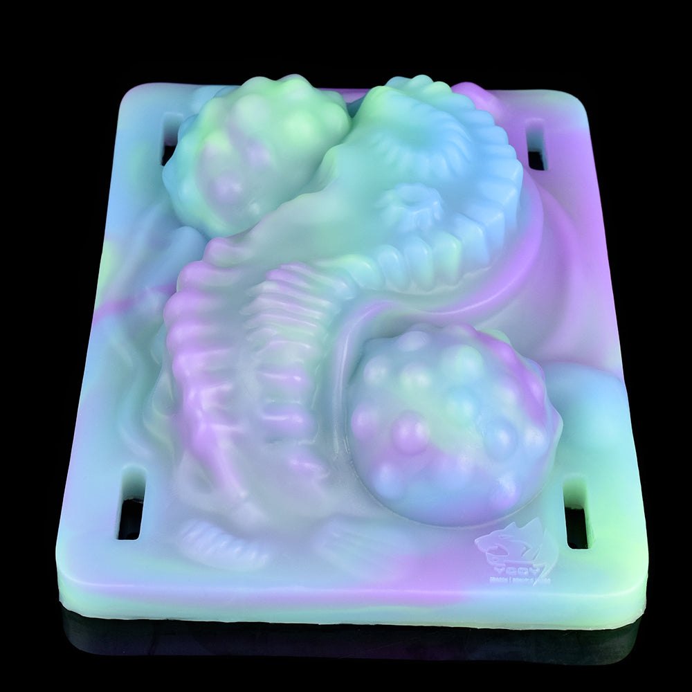 Pastel swirl tentacle suction-cup grinding cushion, photo 10