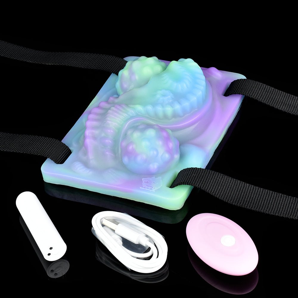 Pastel swirl tentacle suction-cup grinding cushion, photo 2
