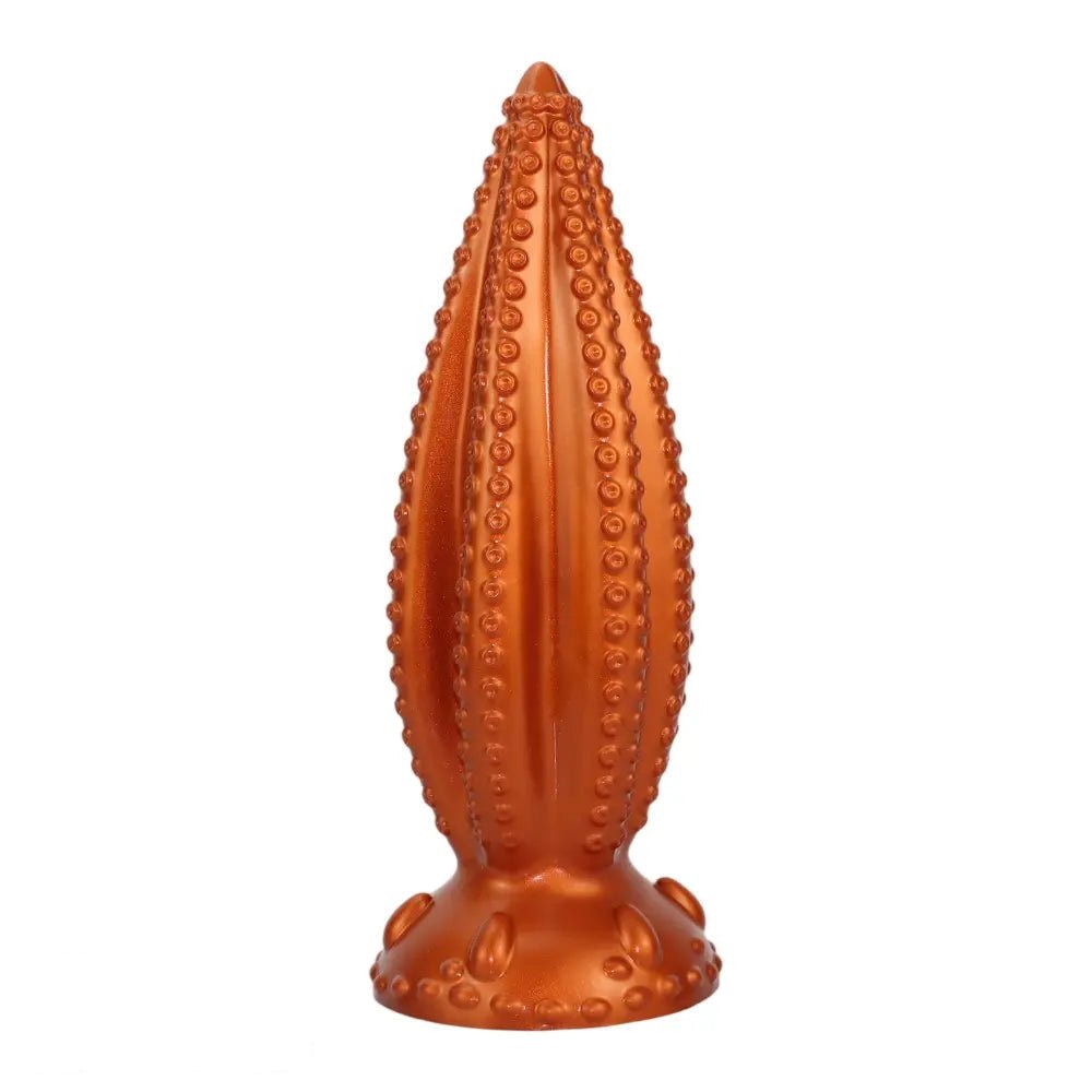 Tentacle textured silicone anal plug, photo 1