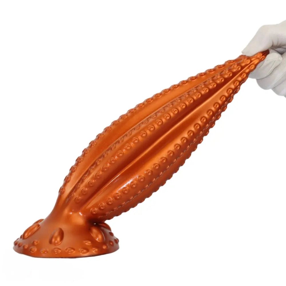Tentacle textured silicone anal plug, photo 10
