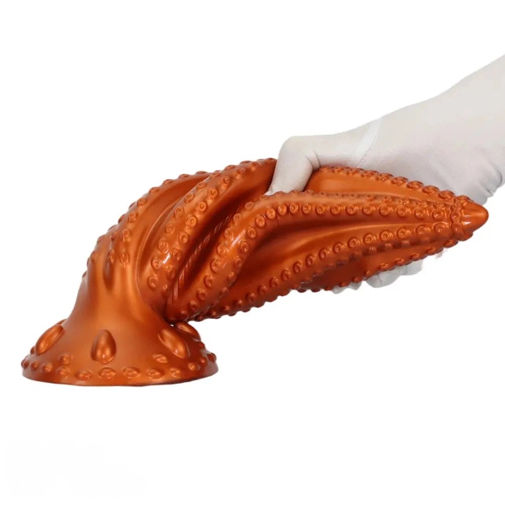 Tentacle textured silicone anal plug, photo 11
