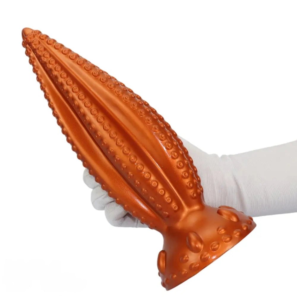 Tentacle textured silicone anal plug, photo 13