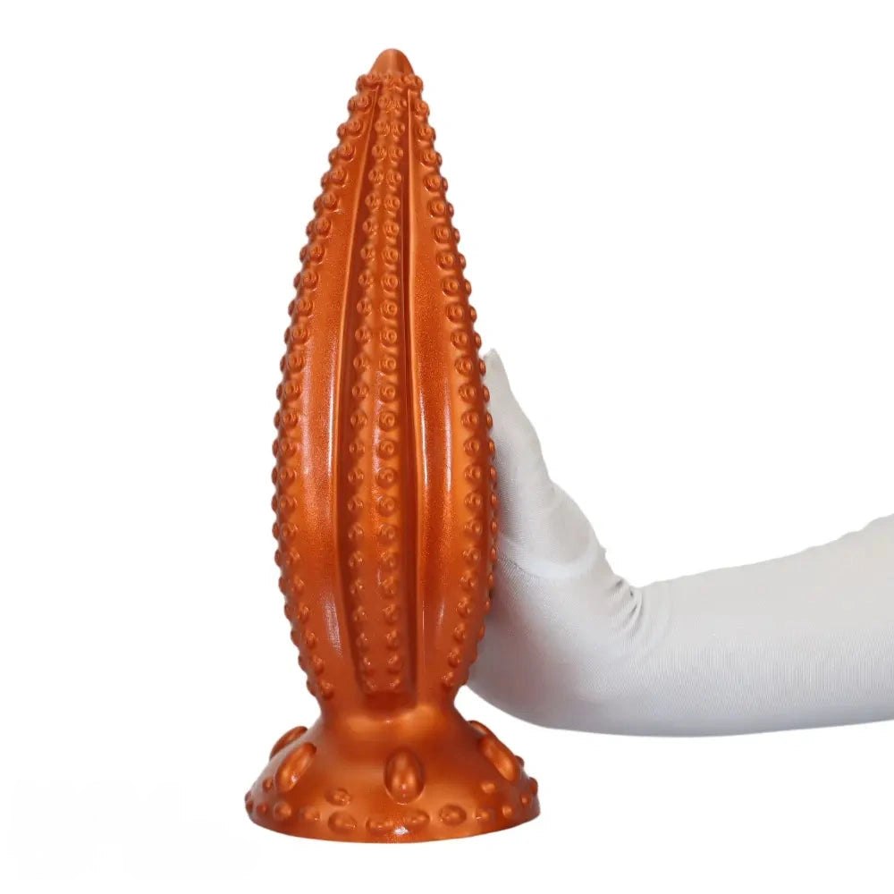 Tentacle textured silicone anal plug, photo 6