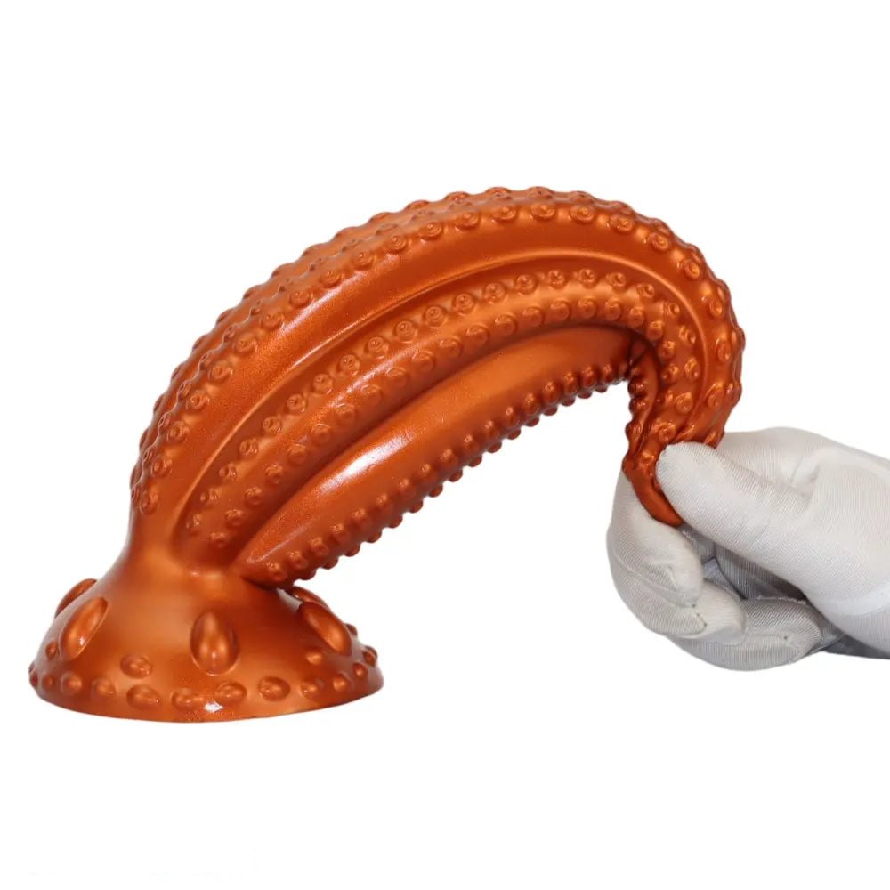 Tentacle textured silicone anal plug, photo 8