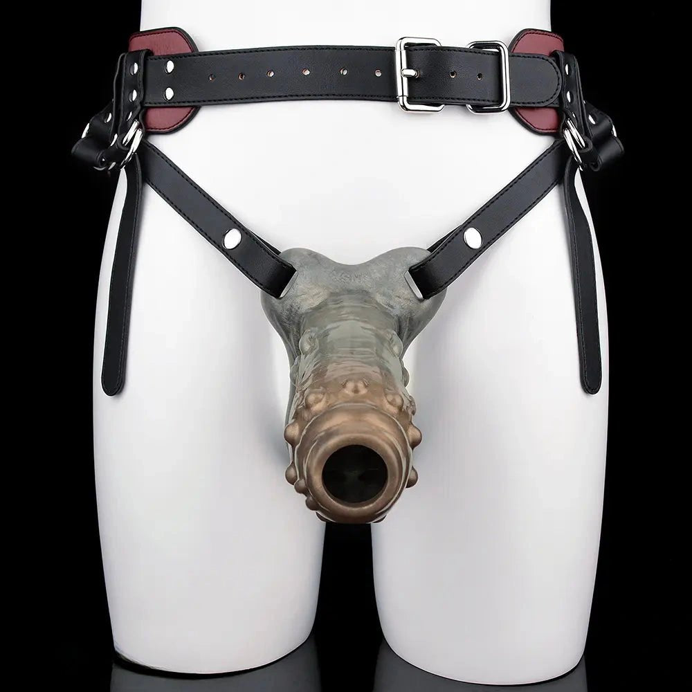 Tentacle textured strap-on sleeve, photo 15