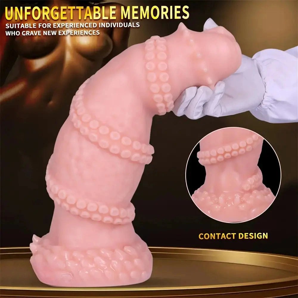 Tentacle-wrapped fantasy dildo, photo 10