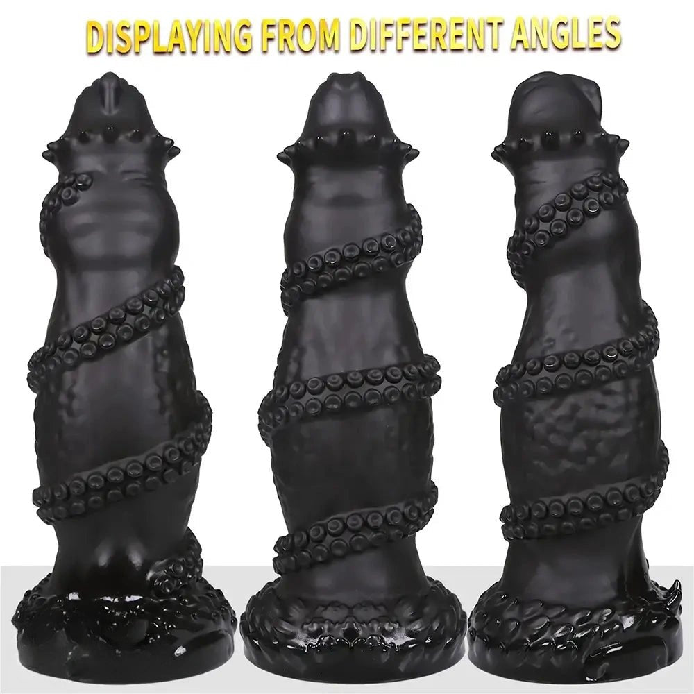 Tentacle-wrapped fantasy dildo, photo 2