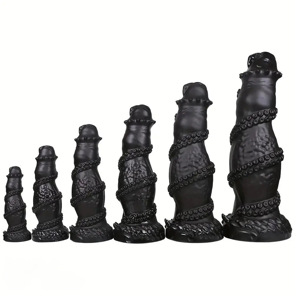 Tentacle-wrapped fantasy dildo, photo 3