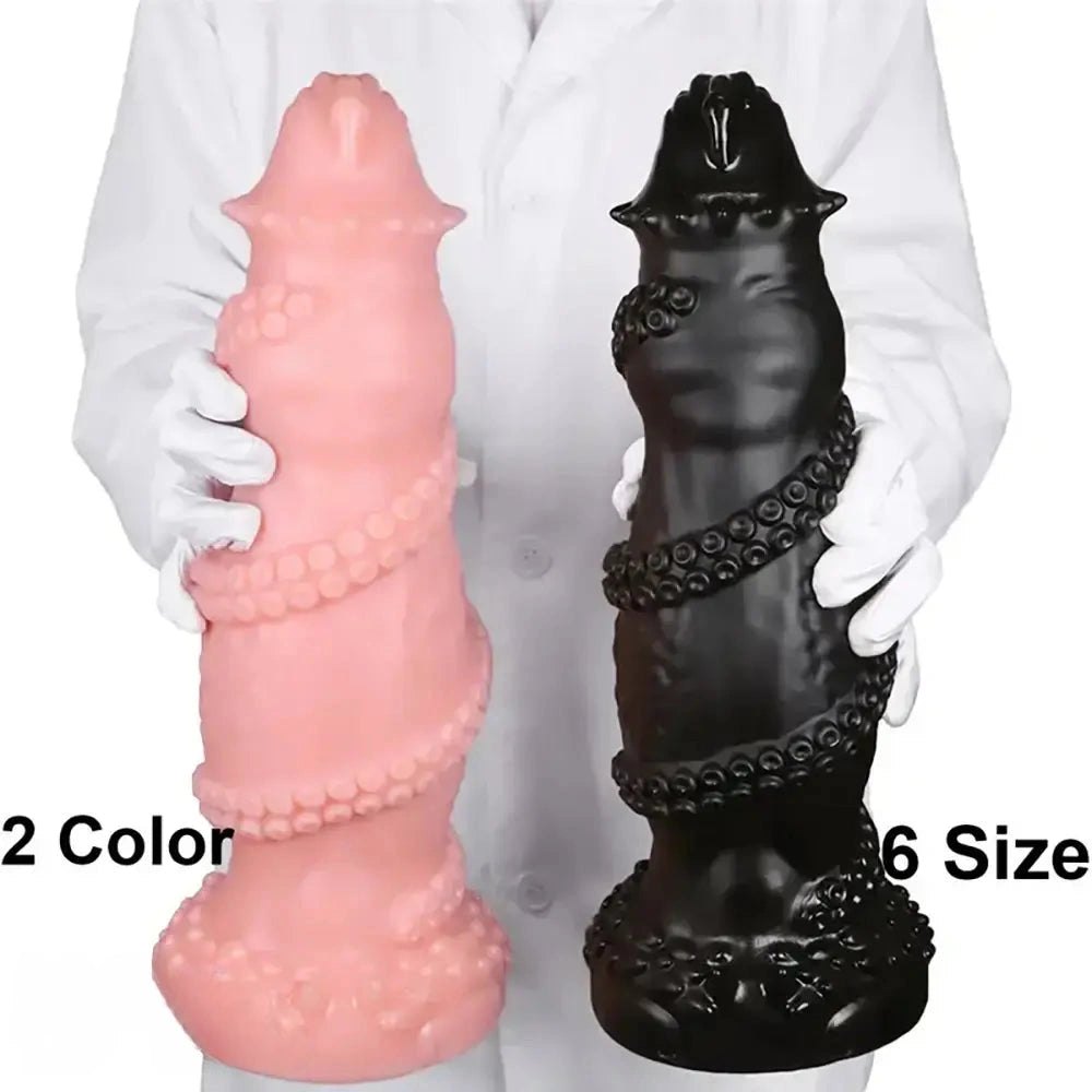 Tentacle-wrapped fantasy dildo, photo 6