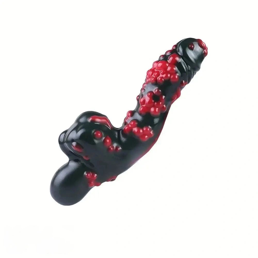 Textured alien fantasy dildo, photo 11