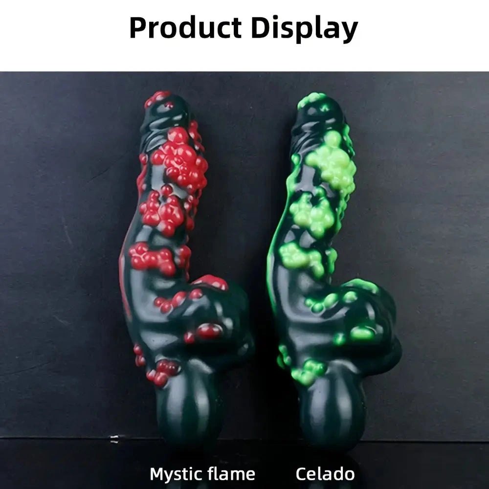 Textured alien fantasy dildo, photo 13
