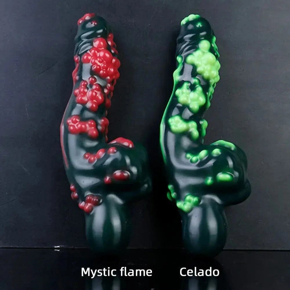 Textured alien fantasy dildo, photo 6