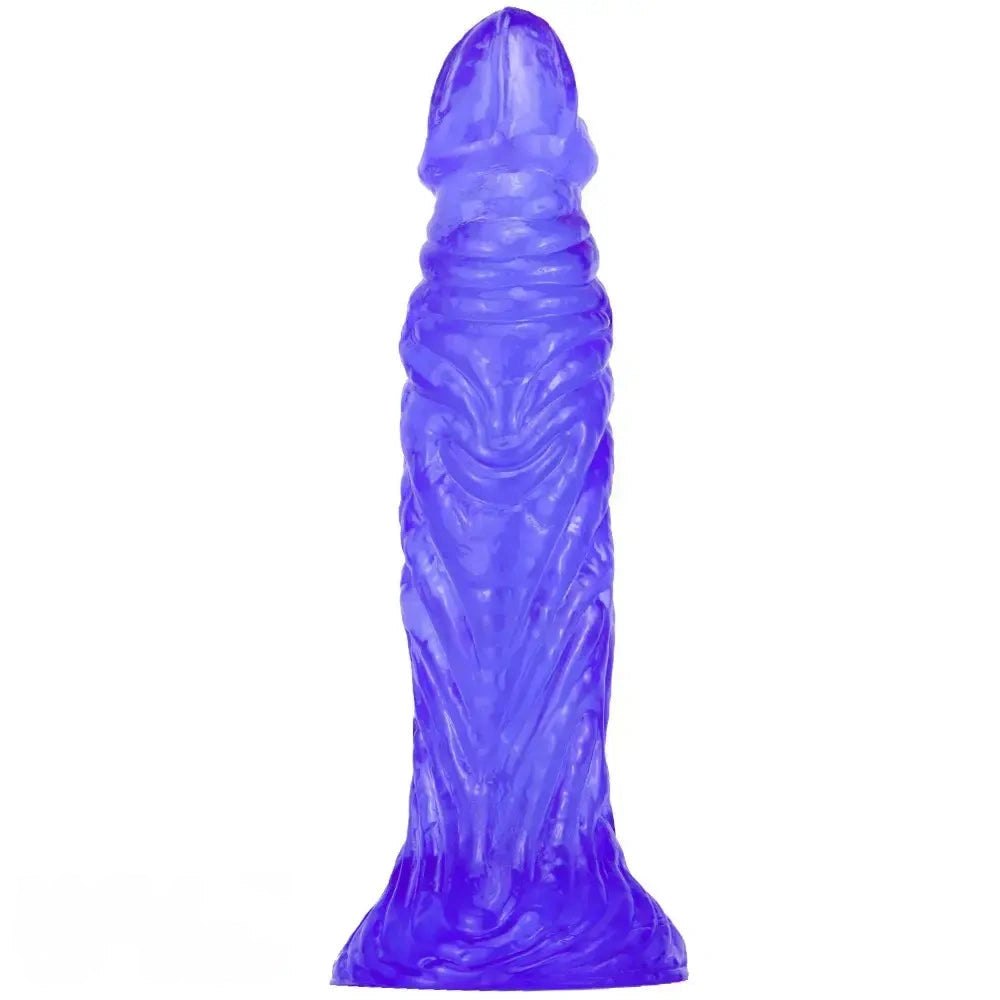 Textured bumpy PVC realistic dildo, photo 1