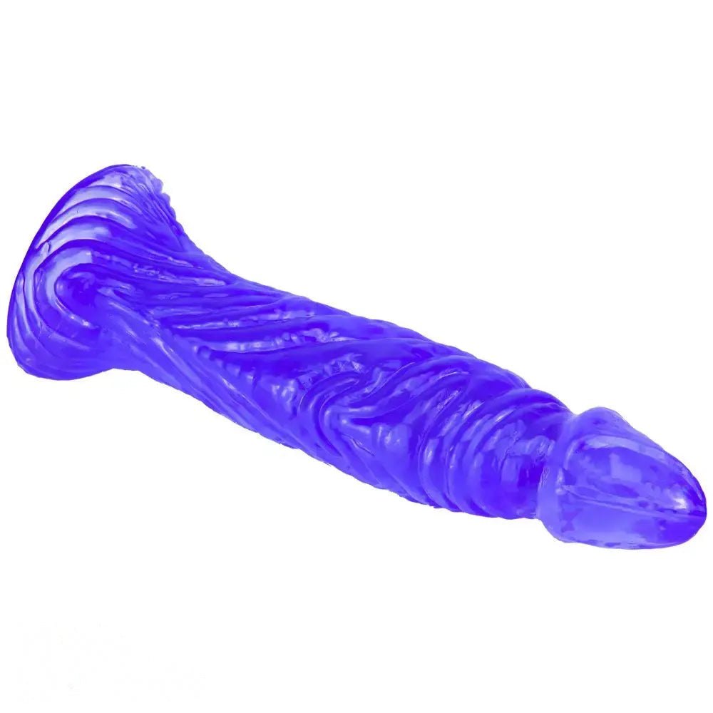 Textured bumpy PVC realistic dildo, photo 7