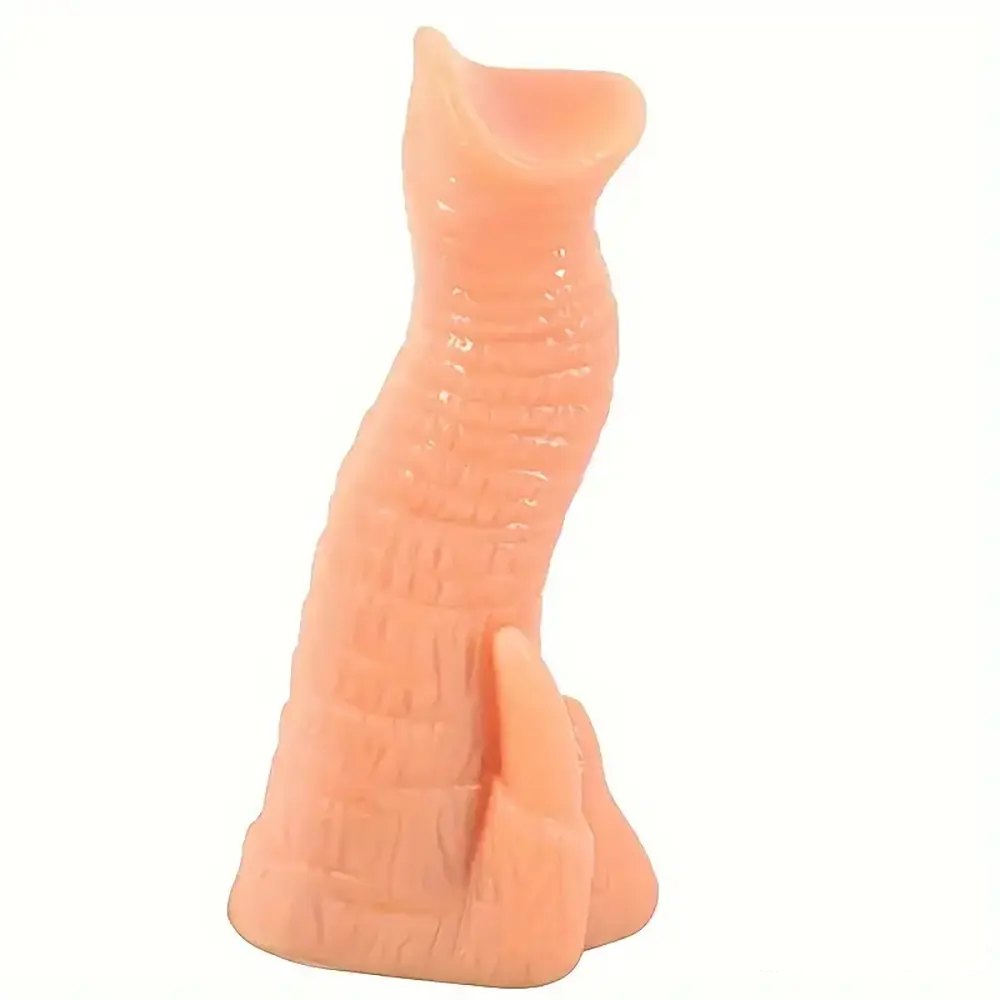 Textured elephant style animal dildo, photo 2