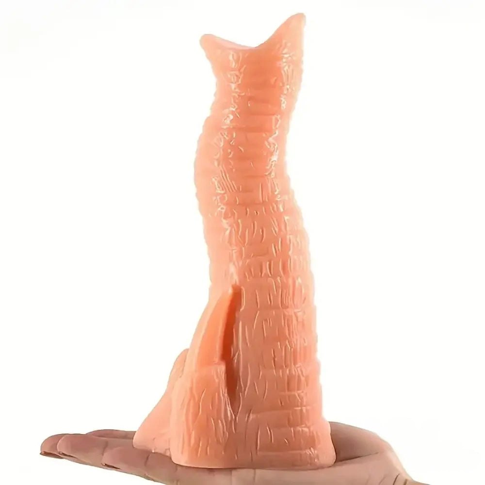 Textured elephant style animal dildo, photo 3