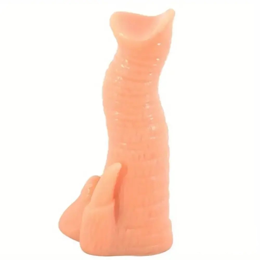 Textured elephant style animal dildo, photo 4