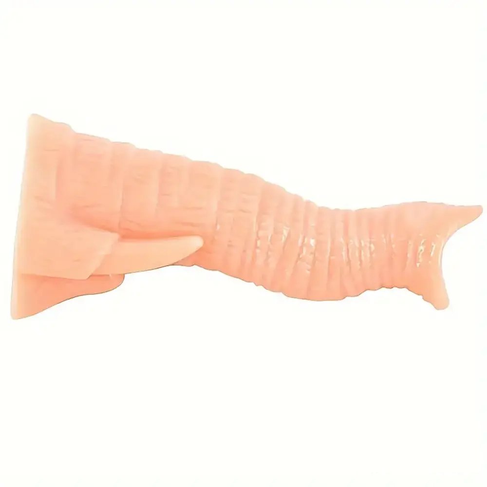 Textured elephant style animal dildo, photo 5