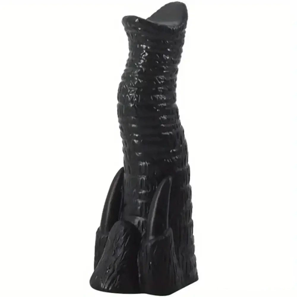 Textured elephant style animal dildo, photo 6