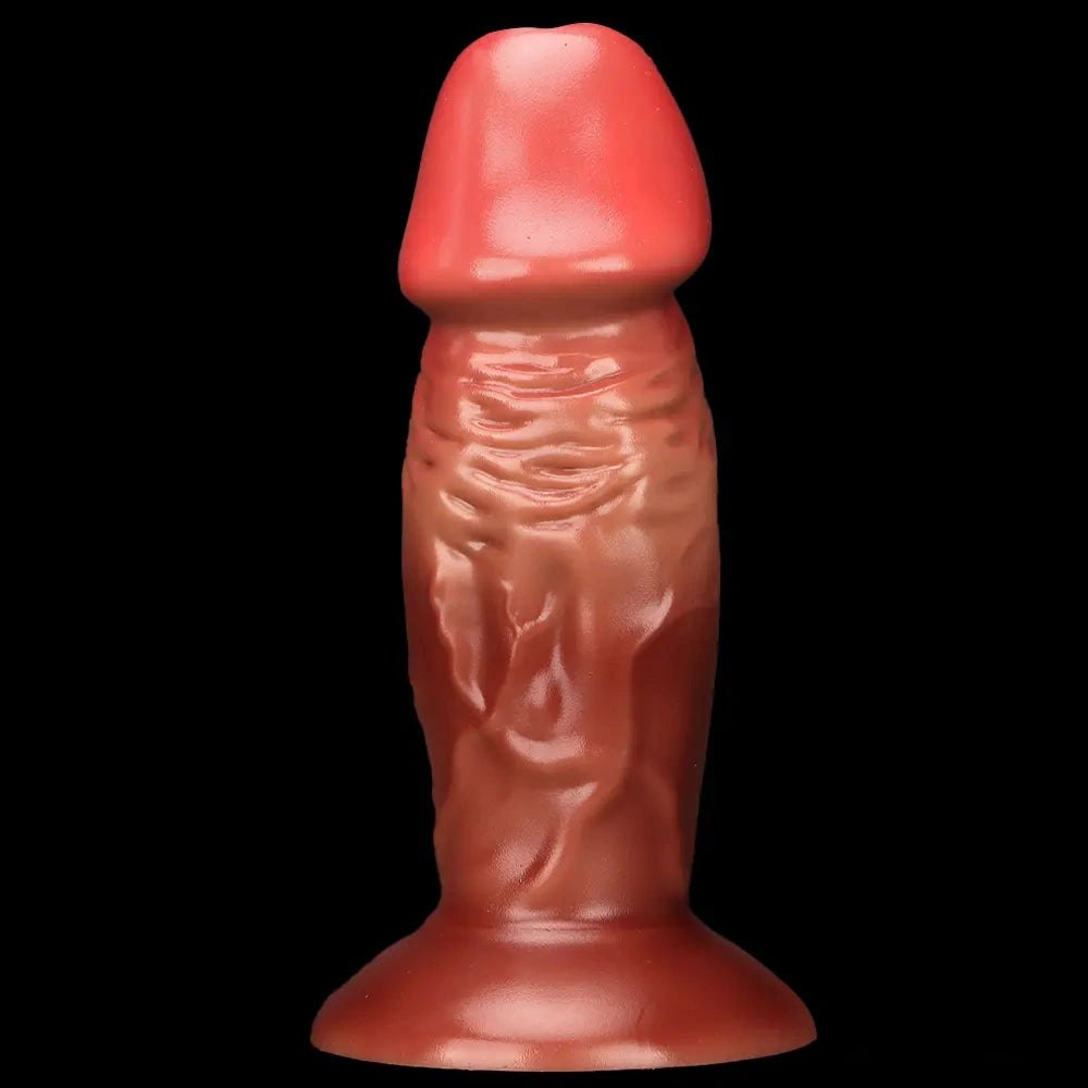 Flesh textured suction cup fantasy dildo, photo 11