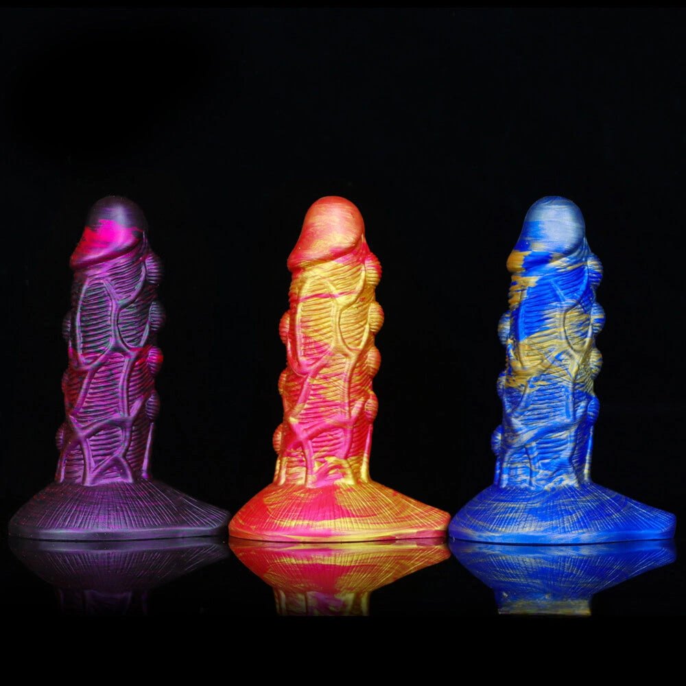 Textured scaled fantasy dildo, photo 1