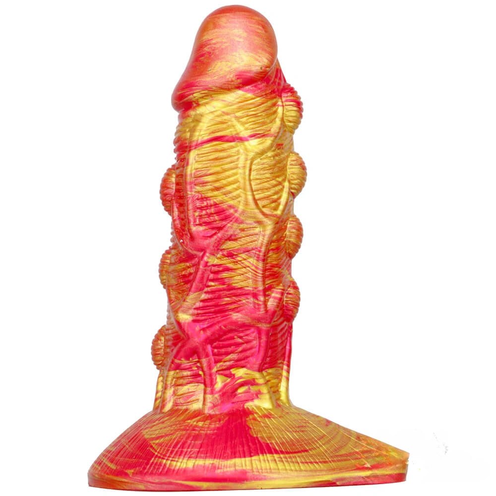 Textured scaled fantasy dildo, photo 12