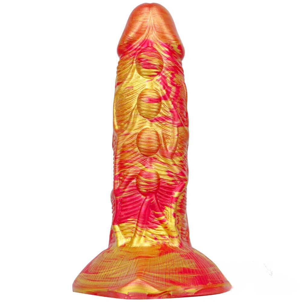 Textured scaled fantasy dildo, photo 13