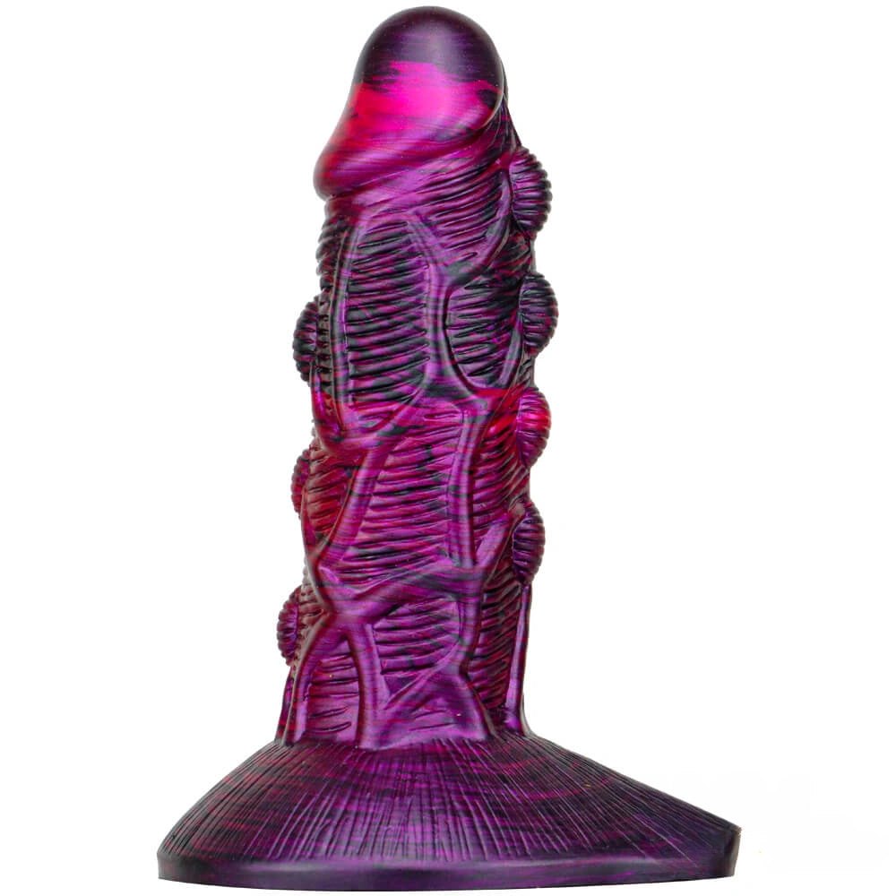 Textured scaled fantasy dildo, photo 3