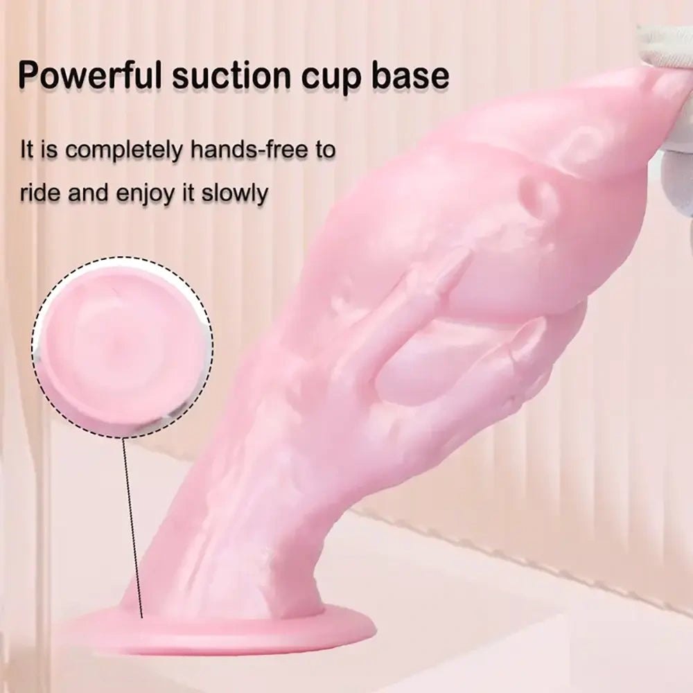Sculpted fantasy hand dildo, photo 13