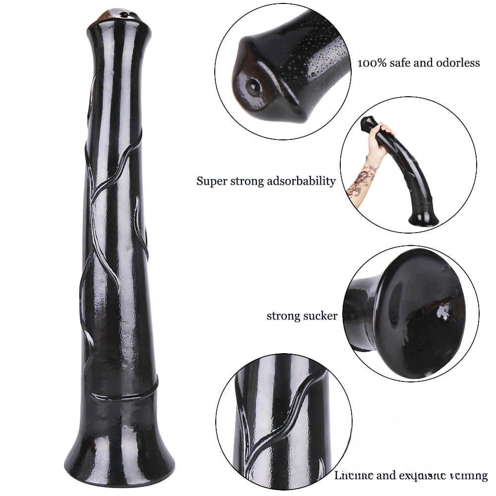 Textured horse style dildo, photo 3