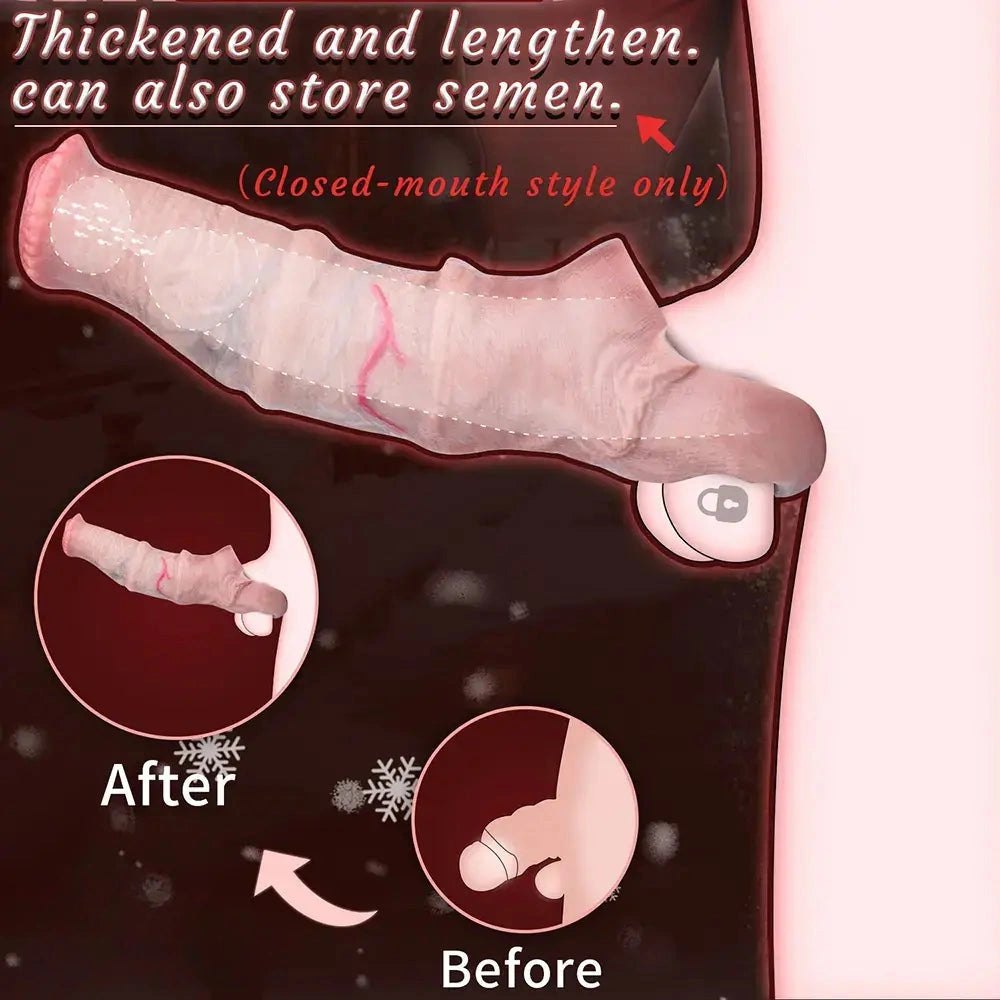 Flesh tone textured silicone horse style dildo, photo 7