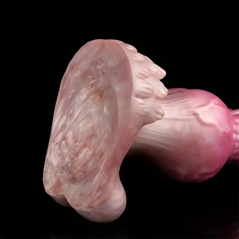 Textured knot silicone animal dildo, photo 2