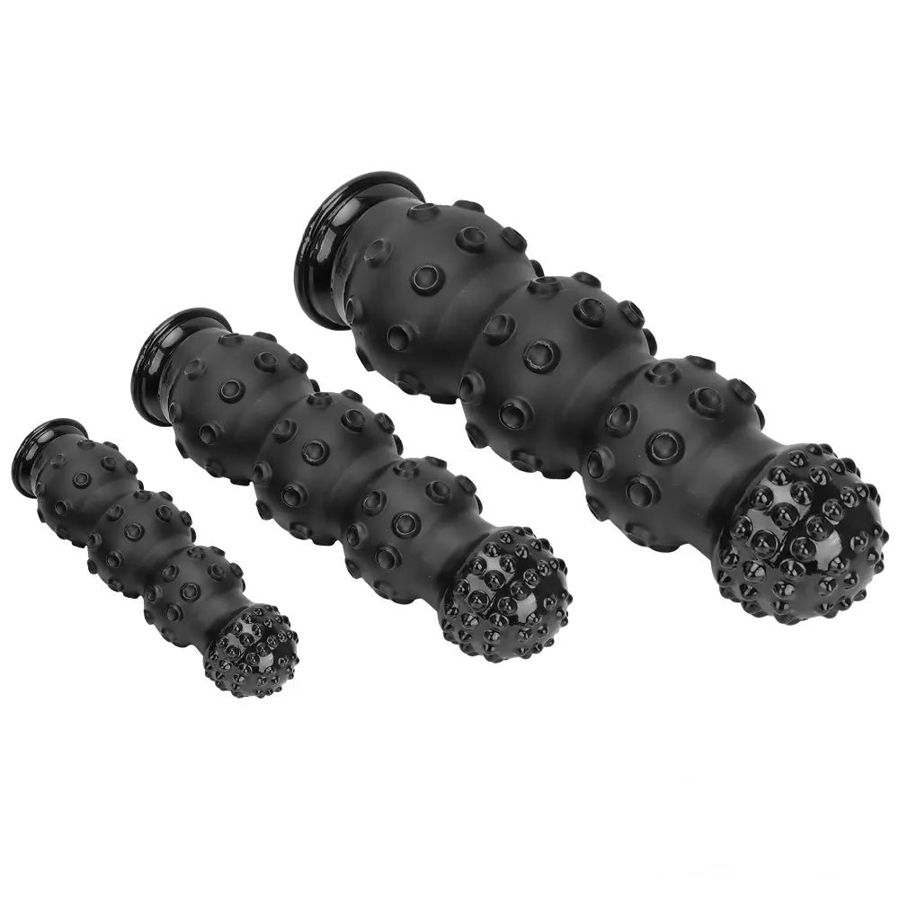 Black textured octopus dildo, photo 10