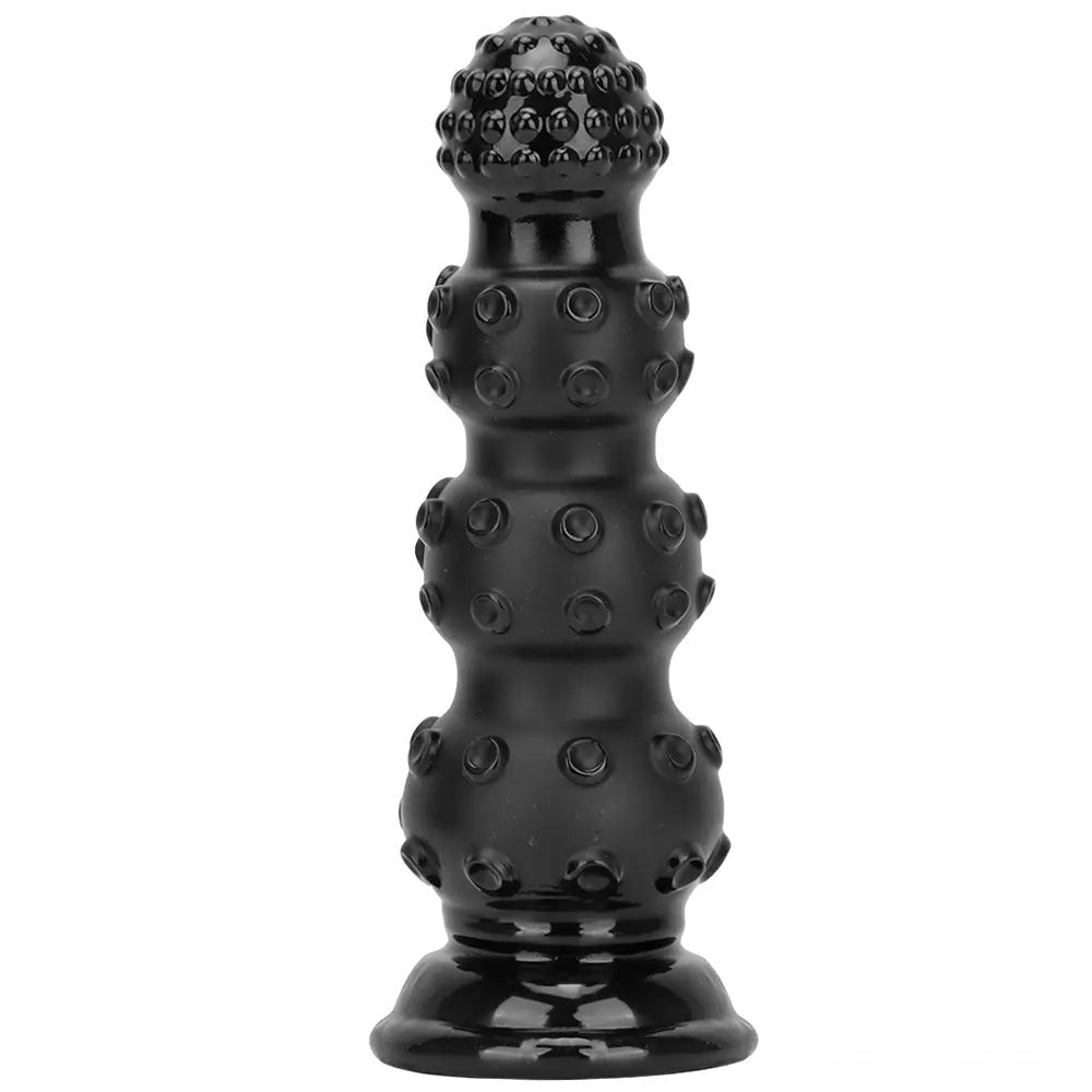 Black textured octopus dildo, photo 12