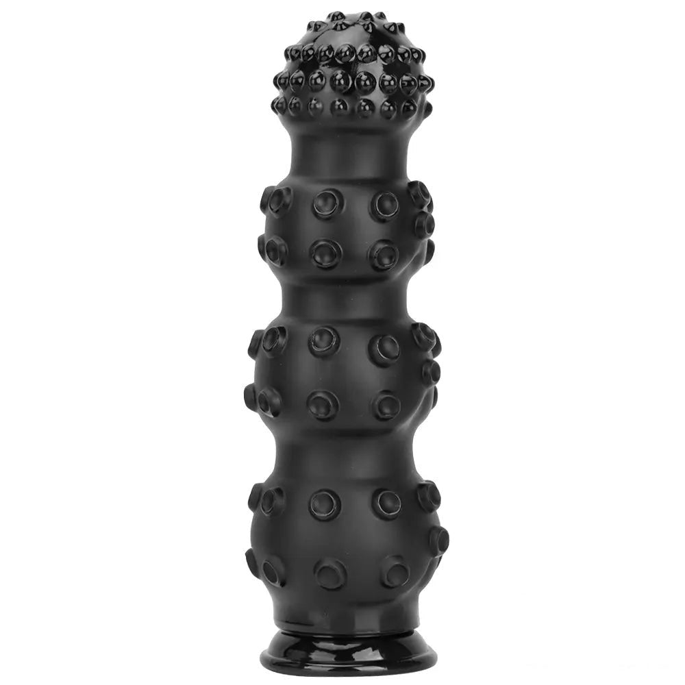 Black textured octopus dildo, photo 14